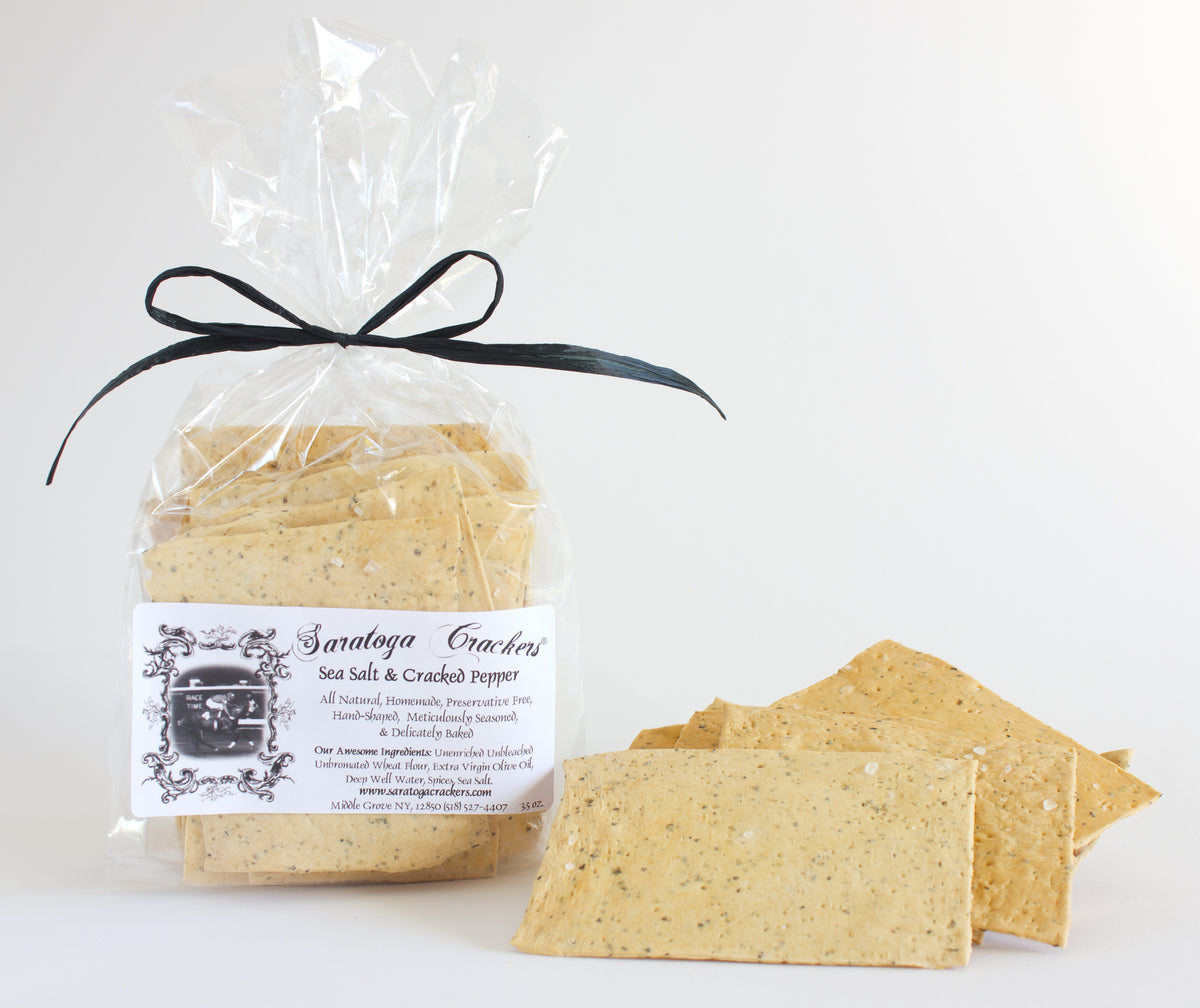 Saratoga Crackers - Handmade, specialty crackers, artisan crackers